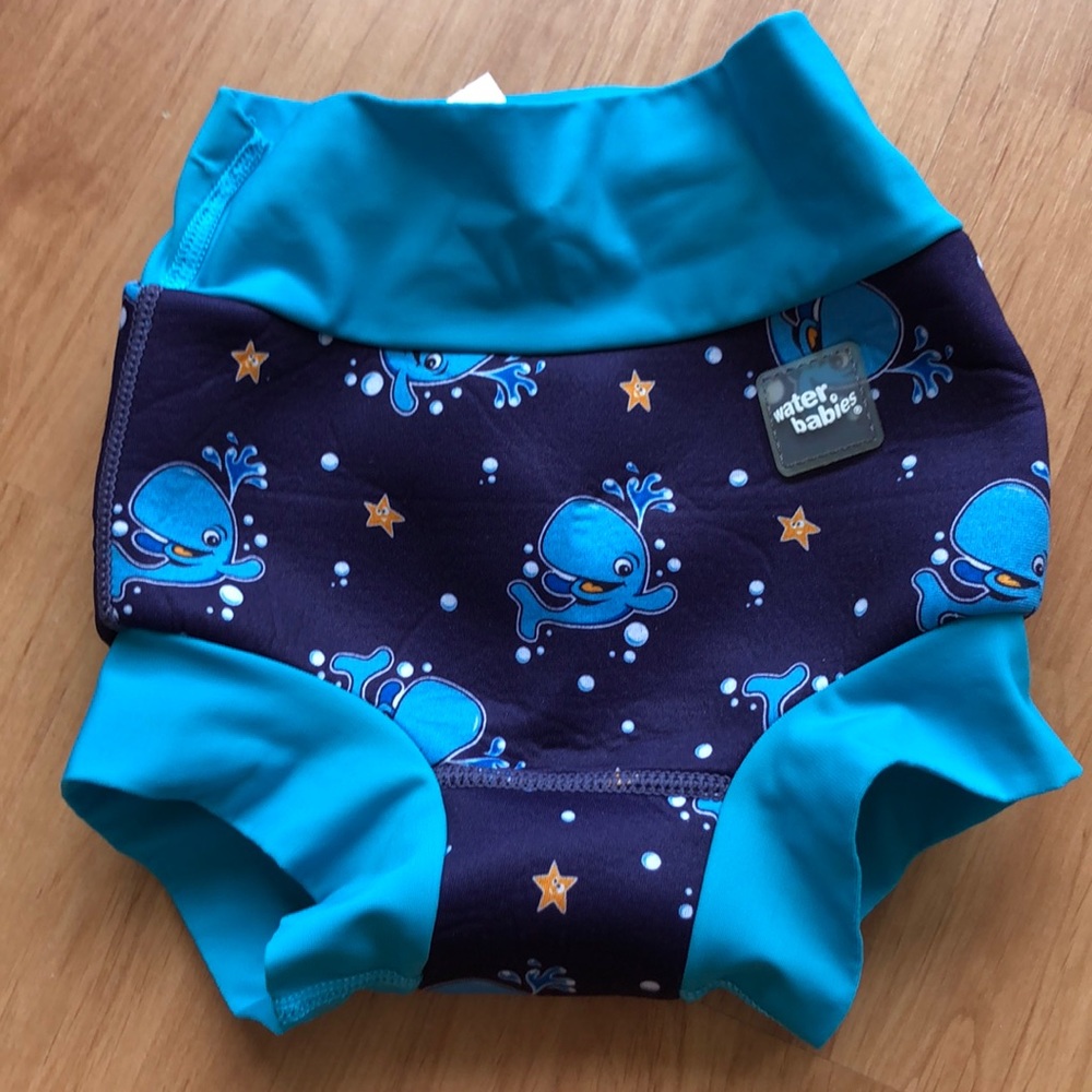 XX LARGE.  Swim diaper cover.  Water babies Nappy.